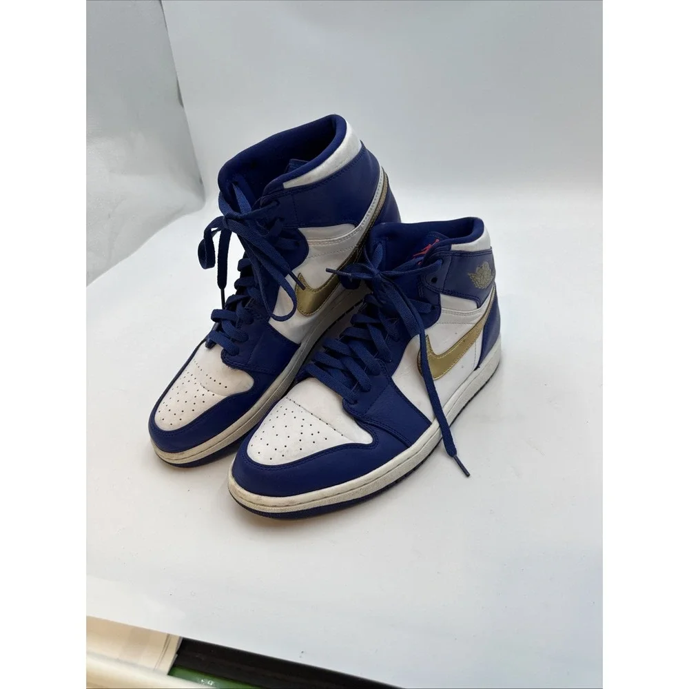 SNEAKER Air Jordan 11 MENS 1 High Gold Medal Nike Retro‎ 2016 332550-406 SHOE
